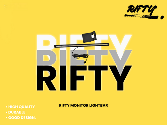Rifty monitor lightbar